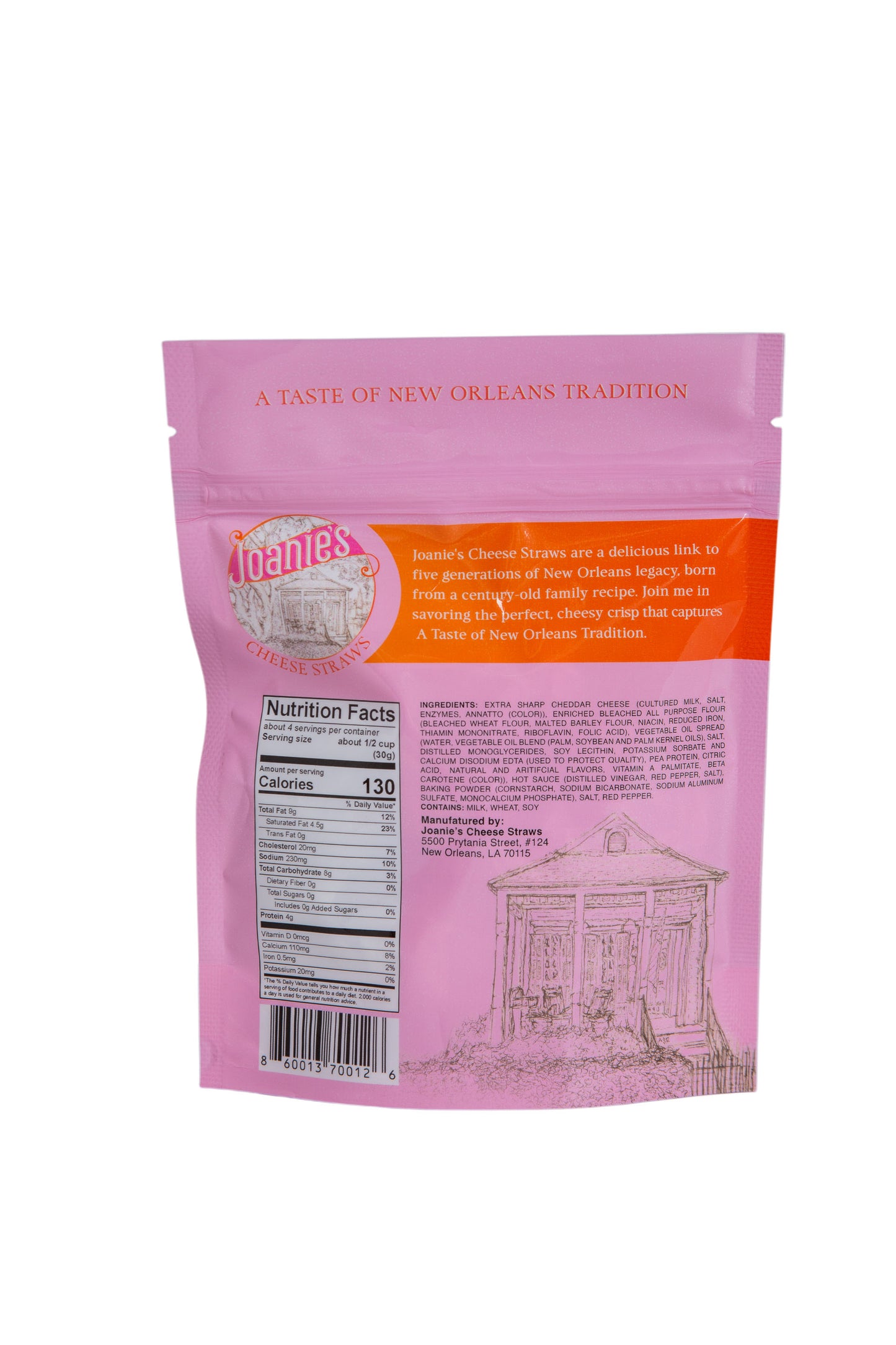 SPICY CRISP CHEDDAR LARGE BAG 4oz