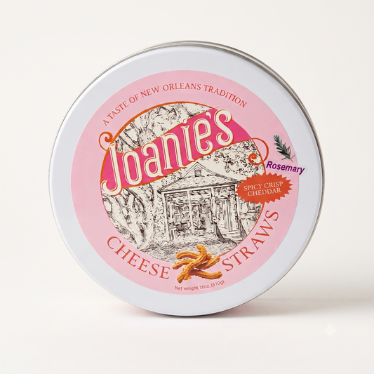 Rosemary Cheese Straws Gift Tin — Cheddar & Rosemary (12 oz)